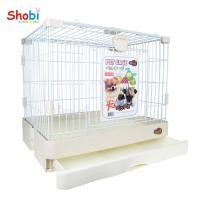 ราคา กรงสัตว์เลี้ยง SHOBI 810 สีครีม (กรงสำหรับสัตว์เลี้ยงขนาดเล็ก กระต่าย ลูกสุนัข แมว และอื่นๆ มีล้อเลื่อน) (29867959853)