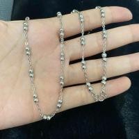 ราคา สร้อยสแตนเลสแท้ ลายโซ่ไข่ปลา (เม็ดมะยมคู่) (43610512235)