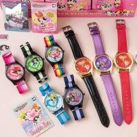 ราคา ของแท้ Powerpuff Girls Sweet Cool Watch Flying Sky Girl Police Watch Blind Box Girl Watch Student Girl Gift (43304273885)