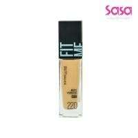 ราคา Maybelline Fit Me！Matte + Poreless Foundation (#220) (30ml) (28934606625)