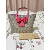 ราคา gucci tote kids โบว์แดง RARE!! (29891438747)
