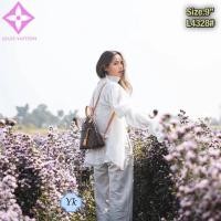 ราคา Louisvuitton หลุยส์ญาญ่า ไซค์9” เป้หลุยส์ กระเป๋าหลุยส์ Mirror box✅ (7586170619)