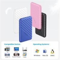ราคา ORICO MicroB USB3.0 2.5" External Storage HDD Case SATA 5Gbps HDD SSD Hard Drive Enclosure Support UASP for PC Laptop (23300995929)