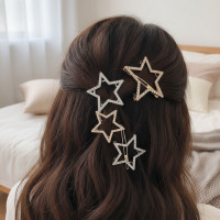 ราคา กิ๊บติดผมด้านข้างรูปดาวสไตล์มินิมอลเกาหลี 2 ชิ้น อุปกรณ์เสริมทรงเรขาคณิต (42926258093)