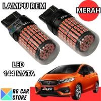ราคา MERAH Dajjal ไฟเบรค LED Honda Jazz GK5 144 Red Dot PnP Original Oracle Honda Jazz (43376092439)