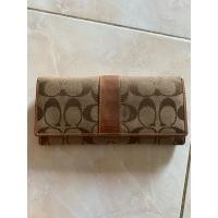 ราคา กระเป๋าสตางค์แบรนด์แท้coach(มือสอง) (28026335536)