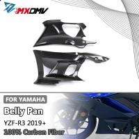 ราคา For Yamaha YZF-R3 YZF R3 2019 2020 2021 2022 2023 100% Full Carbon Fiber Belly Pan Fairing Motorcyc (48004032029)