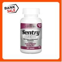 ราคา 21st Century, Sentry Senior ผลิตภัณฑ์เสริมอาหารชนิดวิตามินและแร่ธาตุรวมสำหรับผู้หญิงวัย 50+ บรรจุ 100 เม็ด (20492834545)