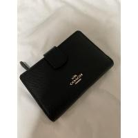 ราคา กระเป๋าสตางค์ coach ของแท้ สีดำ (8546789081)