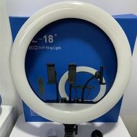 ราคา ไฟแต่งหน้า ไฟสตูดิโอ 18 นิ้ว ใส่มือถือได้ 3 เครื่อง ไฟวงแหวน ไฟสตูดิโอ ไฟถ่ายรูป ไฟริงไลท์ ไฟLiveสด (8112926033)