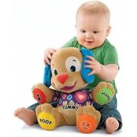 ราคา ตุ๊กตาสอนภาษา Tummy Fisher-Price Love to Play Puppy รุ่นคลาสสิค เสื้อม่วง/เสื้อแดง (12640734114)