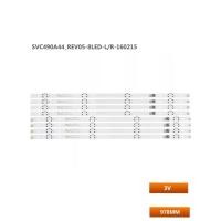 ราคา 8 ชิ้น/เซ็ต fpr LG 49 นิ้ว TV Backlight 49LH570T-TD.ATIBLJD SVC490A44_REV05_8LED_R/L (47802922561)