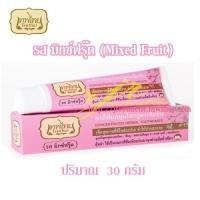 ราคา ยาสีฟันสมุนไพรสูตรเข้มข้น เทพไทย รสมิกซ์ฟรุ๊ต 30กรัม (7635261484)