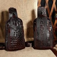 ราคา กระเป๋าหนังจระเข้แท้ คาดเอว คาดอกกระเป๋าสะพาย ส่วนโหนกจระเข้ สวยๆ งานหนังเต็มทั้งใบ (28865116424)