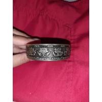 ราคา กำไลเงินแท้ลงดำ ลายพัดจีน (4550704887)