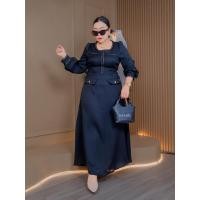 ราคา สีดำ เดรสทำงานเรียบหรู เดรสดำเรียบหรูผ้าเนื้อละเอียดใส่ทำงาน/ออกงานได้ ผ้าโพลีเอสเตอร์ (45950124303)