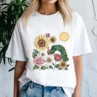 ราคา ตัวอักษร The Very Hungry Caterpillar เสื้อยืดแขนสั้นสำหรับคนรักหนังสือ ของขวัญกลับไปโรงเรียนสำหรับครู เสื้อยืดกราฟิก (45454708734)