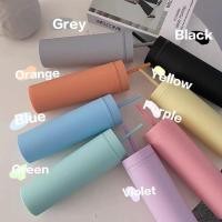 ราคา แก้วกาแฟเก็บความเย็น แก้วกาแฟ 16oz อคริลิค 2 ชั้น 450มล แก้วน้ำ ทรงสกินนี่และสตาร์บัค (24330368020)