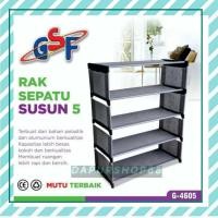 ราคา GSF G-4605 SHOE RACK / GSF 4605 5-TIER SHOE RACK / 5-TIER SHOE RACK / 5-TIER SHOE RACK / รองเท้าแตะ / แร็ครองเท้าแบบพกพา / แร็คอเนกประสงค์ RACK / GSF SHOE RACK / มัลติฟังก์ชั่นแบบพกพา (28582531933)