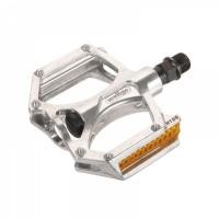 ราคา สต๊อกไทย​ บันไดจักรยาน wellgo m195 บันไดสีเงิน สีดำ เบา บันไดอลูมิเนียม บันไดเสือภูเขา ไฮบริด หมอบ พับ แกน14mm (838693167)