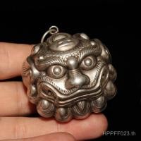 ราคา กระดิ่ง สมัยเก่าขนาดเล็กทองแดงบริสุทธิ์จี้ทองแดงสีขาวโบราณที่ทําด้วยมือราชวงศ์ชิงด้อยหัวเสือระฆังย้อนยุคเล่นโบราณ ออนซ์ (44127203364)