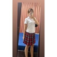 ราคา ชุดนักเรียนมือสองกระโปรงจีบ (22279836131)