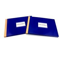 ราคา สมุดทะเบียนรับ -สมุดทะเบียนส่ง A4 ปกน้ำเงิน (24703346801)