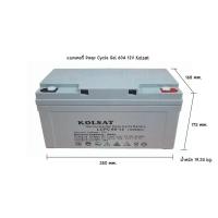 ราคา แบตเตอรี่ Deep Cycle Kolsat Nano GEL 60Ah 12V (ประกัน 1 ปี) ***รบกวนสั่ง คำสั่งซื้อละ 1 ลูก ขอบคุณค่ะ*** (6217937419)