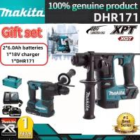 ราคา Makita DHR171 ค้อนโรตารี่ไร้สาย 6.0ah แบตเตอรี่ลิเธียม 18v น้ำหนักเบาค้อนโรตารี่อเนกประสงค์กำลังสูงสว่านกระแทกคอนกรีต (42324998070)