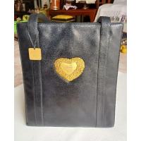 ราคา กระเป๋าหนังแท้สีดำ FLY NOW...ทรงshoppingสะพายไหล่ (21495561856)