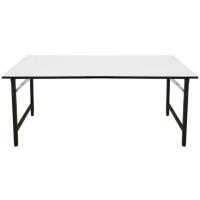 ราคา ส่งเร็ว โต๊ะอเนกประสงค์หน้าขาว ขนาดใหญ่ 120X60X75ซม แข็งเเรงยิ่งขึ้น โต๊ะพับอเนกประสงค์โต๊ะพับได้ (25168030197)