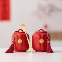 ราคา โคมไฟสีแดงชาแคดดี้ขนมแต่งงานแคดดี้สิ่งเล็กๆ รุ่ยอี๋ เซรามิคปิดผนึกบรรจุพระราชวังสไตล์ขนมแต่งงานของที่ระลึก 11.1411.14 (29993612322)