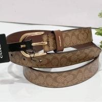 ราคา ★ New ของแท้ 100% Coach Signature Belt เข็มขัด ผู้หญิง (22533706831)
