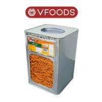 ราคา ขนมปังปี๊บ ตราวีฟู้ดส์ VFood ปี๊บใหญ่ ขาไก่ 5 รส 5 กก. สินค้าใหม่ (43857676165)