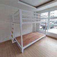 ราคา เตียง 2 ชั้น ชั้นบน 3.5 ฟุต ชั้นล่าง 3.5 ฟุต แถมฟรีไม้รองเตียงทั้ง 2 ชั้น (52752945526)