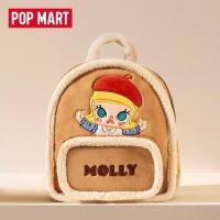 ราคา POPMART กระเป๋า Bubble Mart classic series MOLLY หนังกลับ กระเป๋าเป้สะพายหลัง กระเป๋าตุ๊กตา เทรนด์แฟชั่น (26317444464)