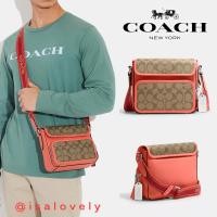 ราคา Isa Lovely Shop Coach CJ591 SULLIVAN FLAP CROSSBODY IN COLORBLOCK SIGNATURE CANVAS SILVER/KHAKI/TANGERINE (24013849782)