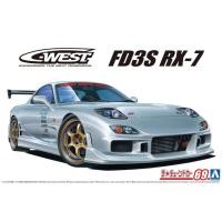 ราคา พลาสติก โมเดล ประกอบ AOSHIMA สเกล 1/24 Mazda RX 7 FD3S C-West JDM (47001789456)
