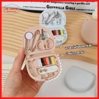 ราคา ชุดกล่องเข็มเย็บผ้า ขนาดเล็ก แบบพกพา อุปกรณ์เย็บผ้าพกพา กล่องอุปกรณ์เย็บผ้าลายการ์ตูน เข็มด้ายพกพา กล่องเย็บผ้า（1274） (19587998779)