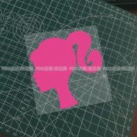 ราคา [สติกเกอร์สไตล์ตุ๊กตาบาร์บี้] สติกเกอร์สะท้อนแสง กันน้ํา สีชมพู สร้างสรรค์ สําหรับตกแต่งรถยนต์ รถบาร์บี้ (21694091853)