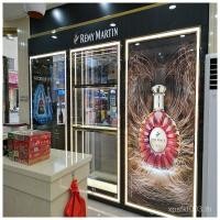 ราคา เชิงพาณิชย์ซูเปอร์ตู้ไวน์คนต่างด้าวมนุษย์หัวมาดริดตู้แสดงตู้อเมริกันเฮนเนสซี่ชุด-ตู้ไวน์ทาสีแนวตั้ง 6จีพีพี (47452891984)