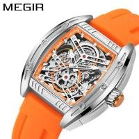 ราคา Megir 8601G นาฬิกาข้อมืออัตโนมัติ สายซิลิโคน เรืองแสง กันน้ํา สําหรับผู้ชาย 2023 (23276536446)