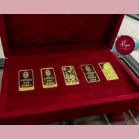 ราคา กล่องทองแท่ง 1 บาท 5 แท่ง (20477595579)