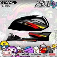 ราคา HONDA GL MAX GL PRO NEO TECH KD28 MOTORCYCLE VARIATION STRIPING STICKER (54653110156)