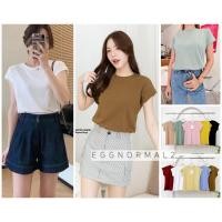 ราคา Gi-ants shop ❤️ B64 เสื้อยืดแขนในตัว ผ้าคอตตอน ดูดีมีสไตล์ (29875583470)