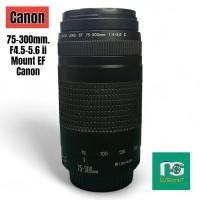 ราคา Canon EF 75-300mm f4.5-5.6 II Mount EF Canon #โปรดอ่านก่อน (29271453557)