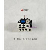 ราคา MITSUBISHI โอเวอร์โหลด Overload Relay TH-T18 2.1A (1.7-2.5A ) (12479348662)
