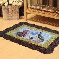 ราคา พรมปูห้อง พรมเช็ดเท้า พรมกันลื่น พรมสไตล์วินเทจ ลายพิมพ์ ขนาด40*60cm (26305245157)
