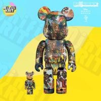 ราคา [ผ่อนสูงสุดนาน 10 เดือน] BE@RBRICK x Disney x Keiichi Tanaami Mickey Mouse 400% & 100% Medicom Toy | BEARBRICK [ของแท้] (16666933166)