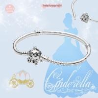 ราคา สร้อยข้อมือเงิน Pandora แบบ.Clock Cinderella Pumpking ของแท้ (44378093519)